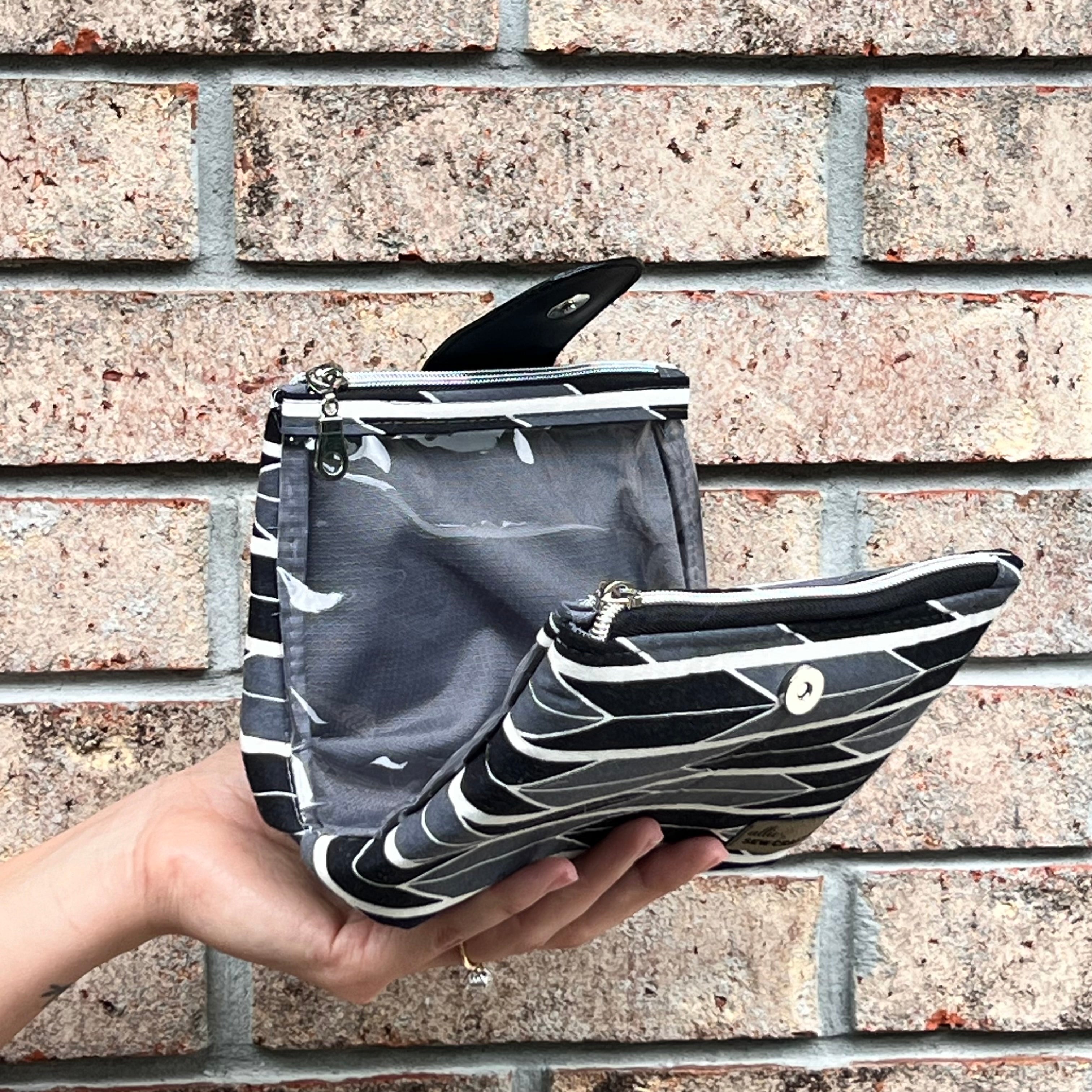 Dual Zipper Pouch