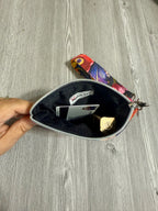 The Midnight Blossom Keychain Wallet