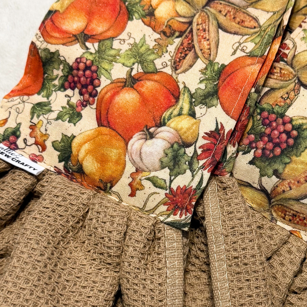 Kitchen Scarf Towel - Cozy Pumpkin Fall