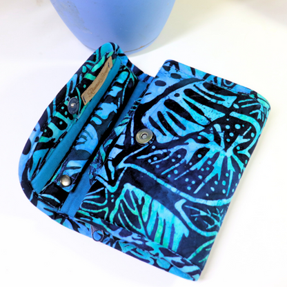 Jewelry Wallet - Tropical Blue