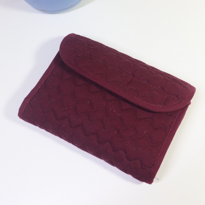 Jewelry Wallet - Burgundy