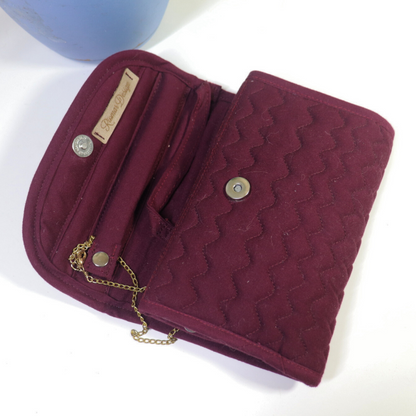 Jewelry Wallet - Burgundy