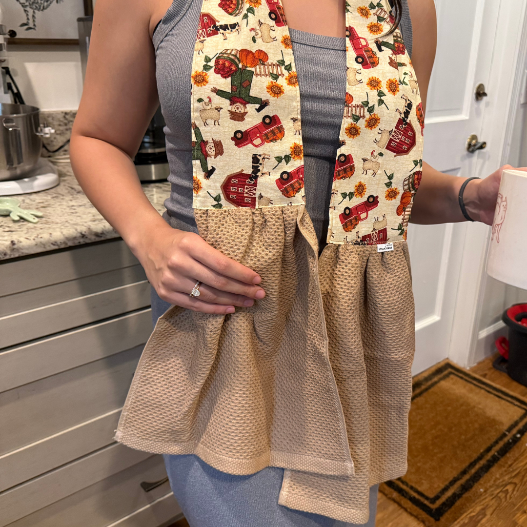 Kitchen Neck Towel - FarmHouse Design