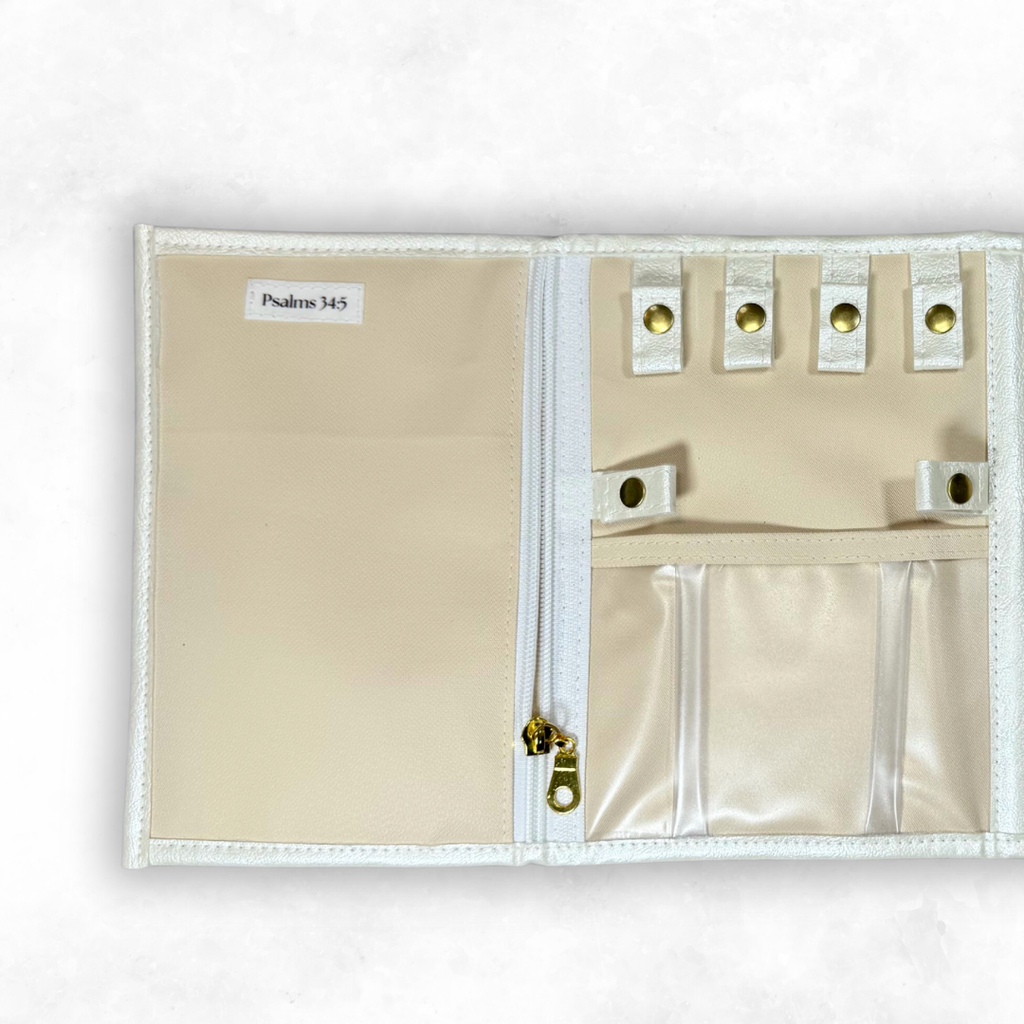 Vegan Leather Jewelry Organizer