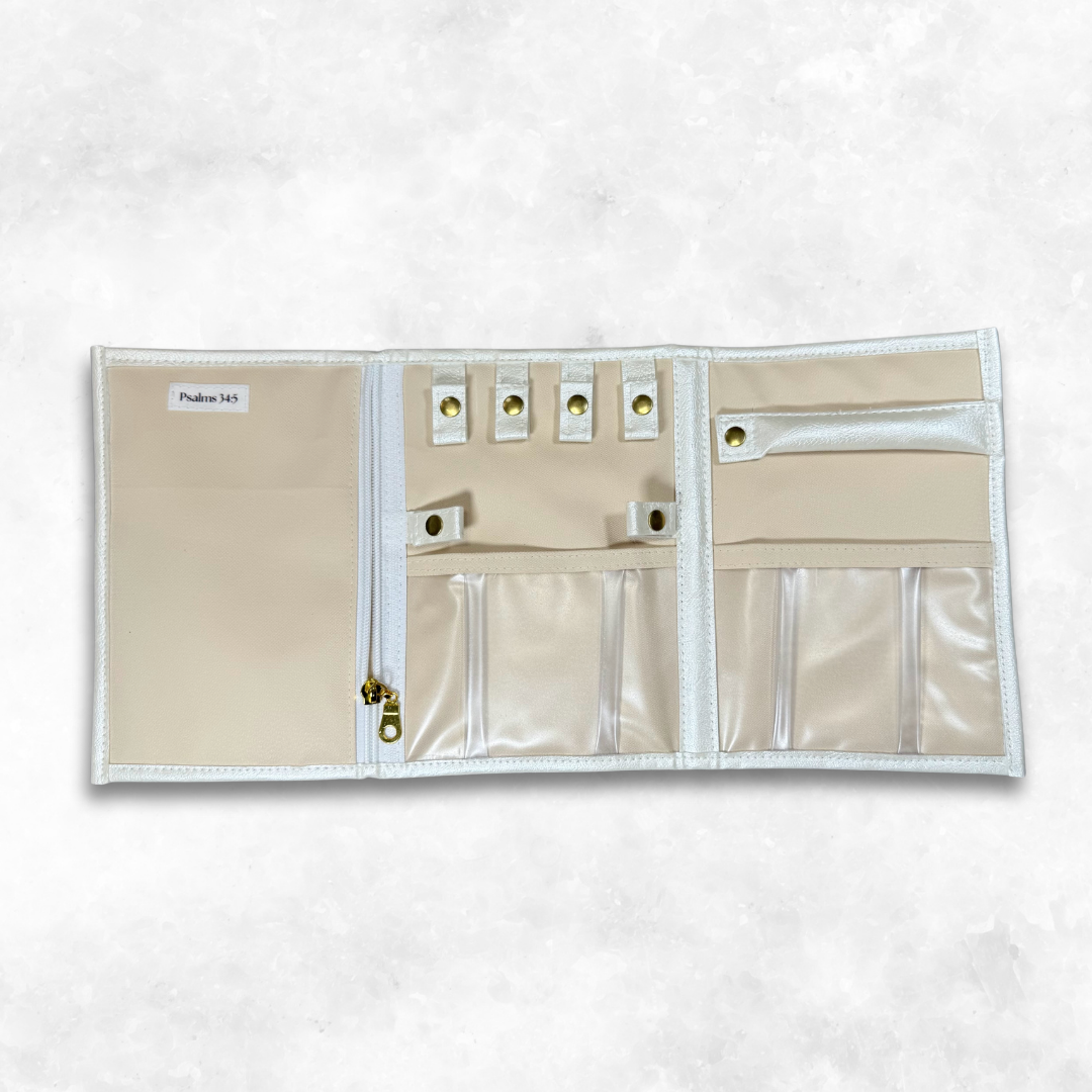 Vegan Leather Jewelry Organizer