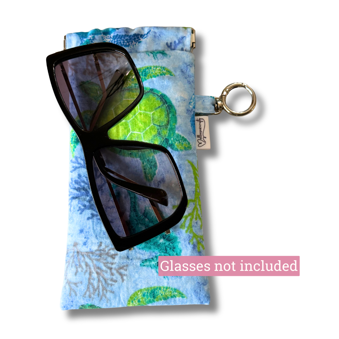 Sunglass Case Flexi Frame - Turtles