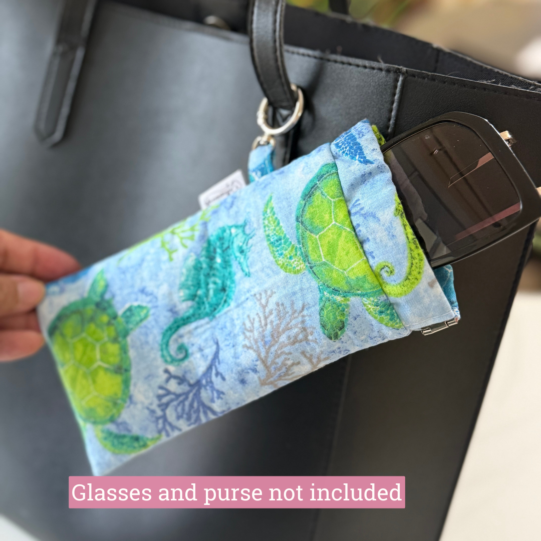 Sunglass Case Flexi Frame - Turtles