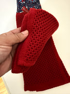 Red White and Blue Stars Scarf Towels