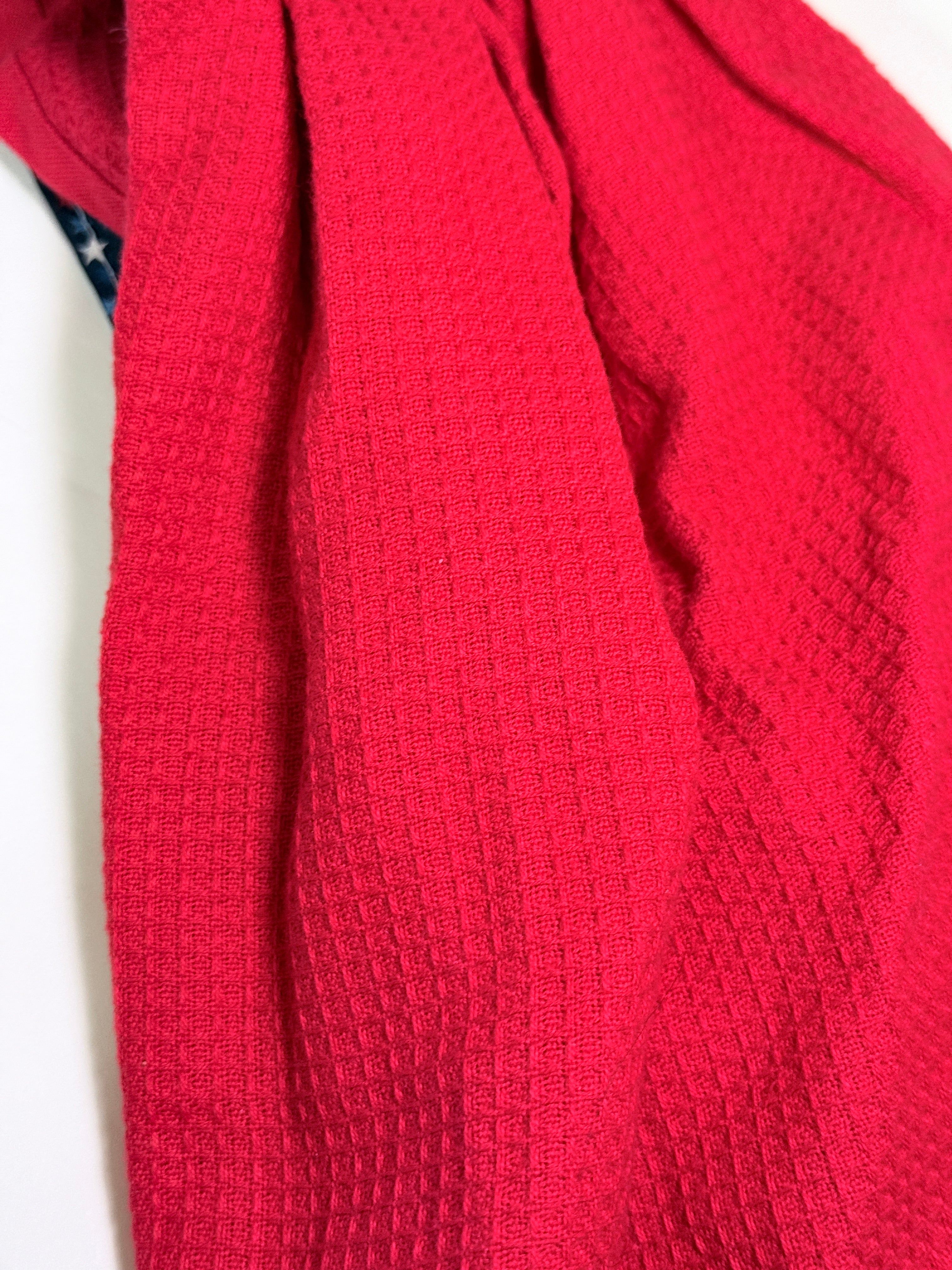Red White and Blue Stars Scarf Towels