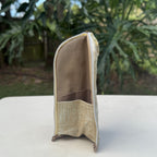 Standing Brush & Pencil Case - Taupe
