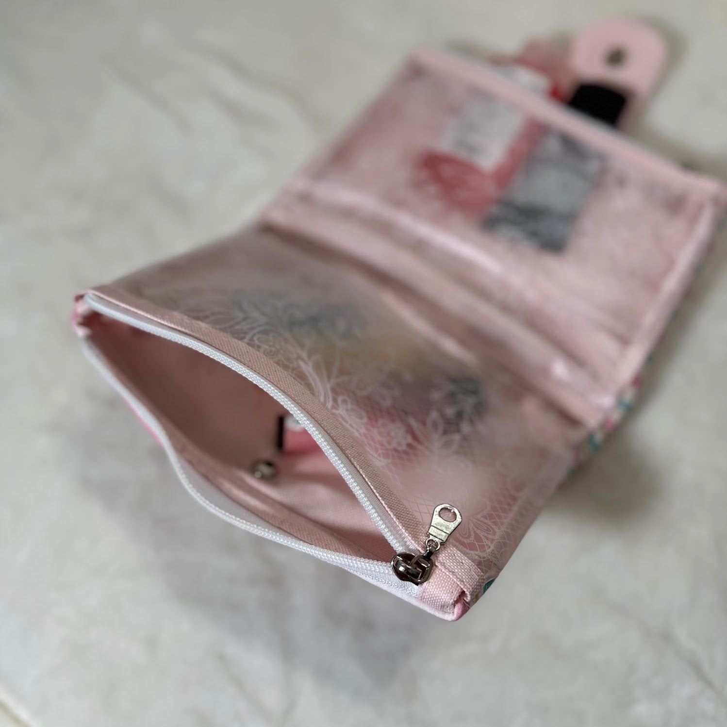 Dual Zipper - Two in One MD Makeup Zipper Pouch