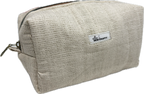 Light Brown Quilted Cosmetic Pouch *Limited Edition*