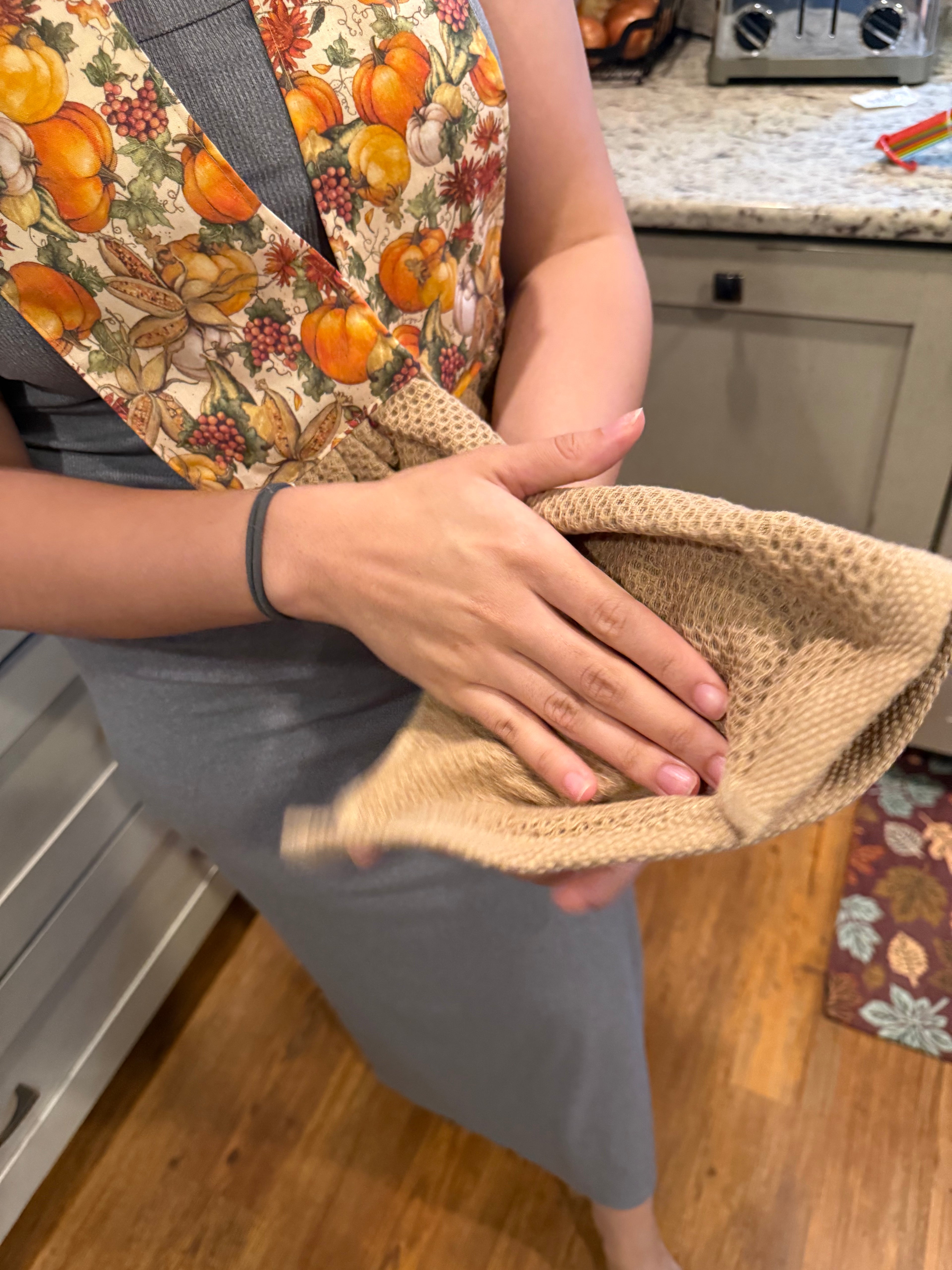 Kitchen Scarf Towel - Cozy Pumpkin Fall