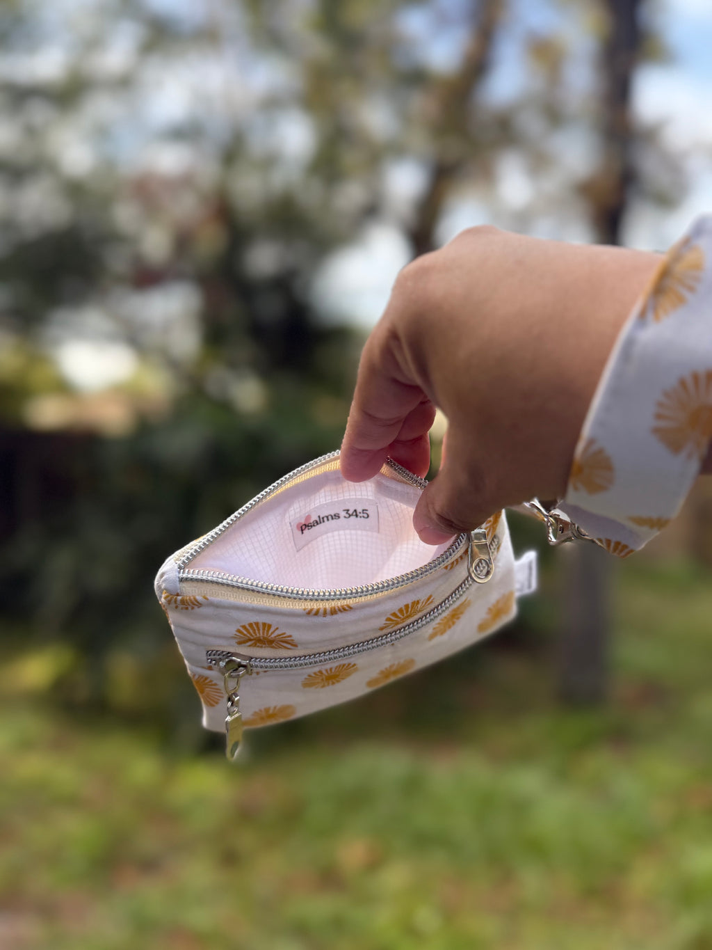 Sunny Double Zipper Wristlet Wallet