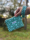 Green Wristlet Wallet