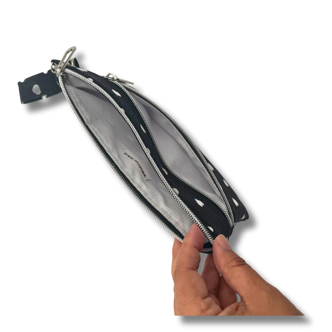 Double Zip Phone Wallet | Smartphone Pouch