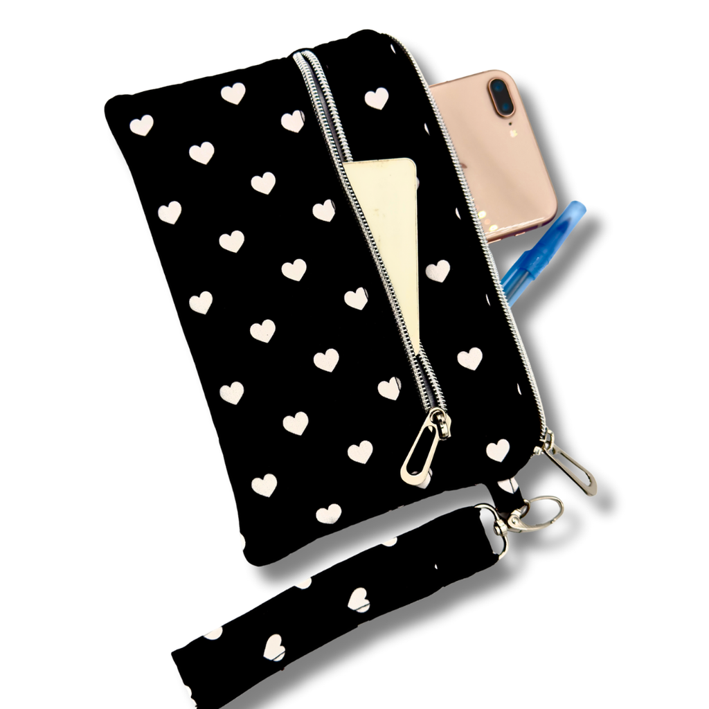 Double Zip Phone Wallet | Smartphone Pouch