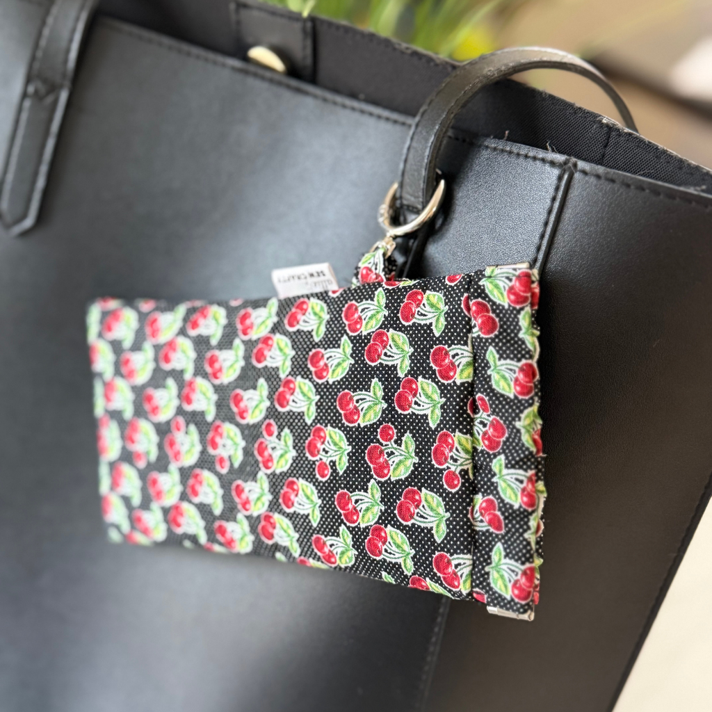 Sunglass Case Flexi Frame - Cherries