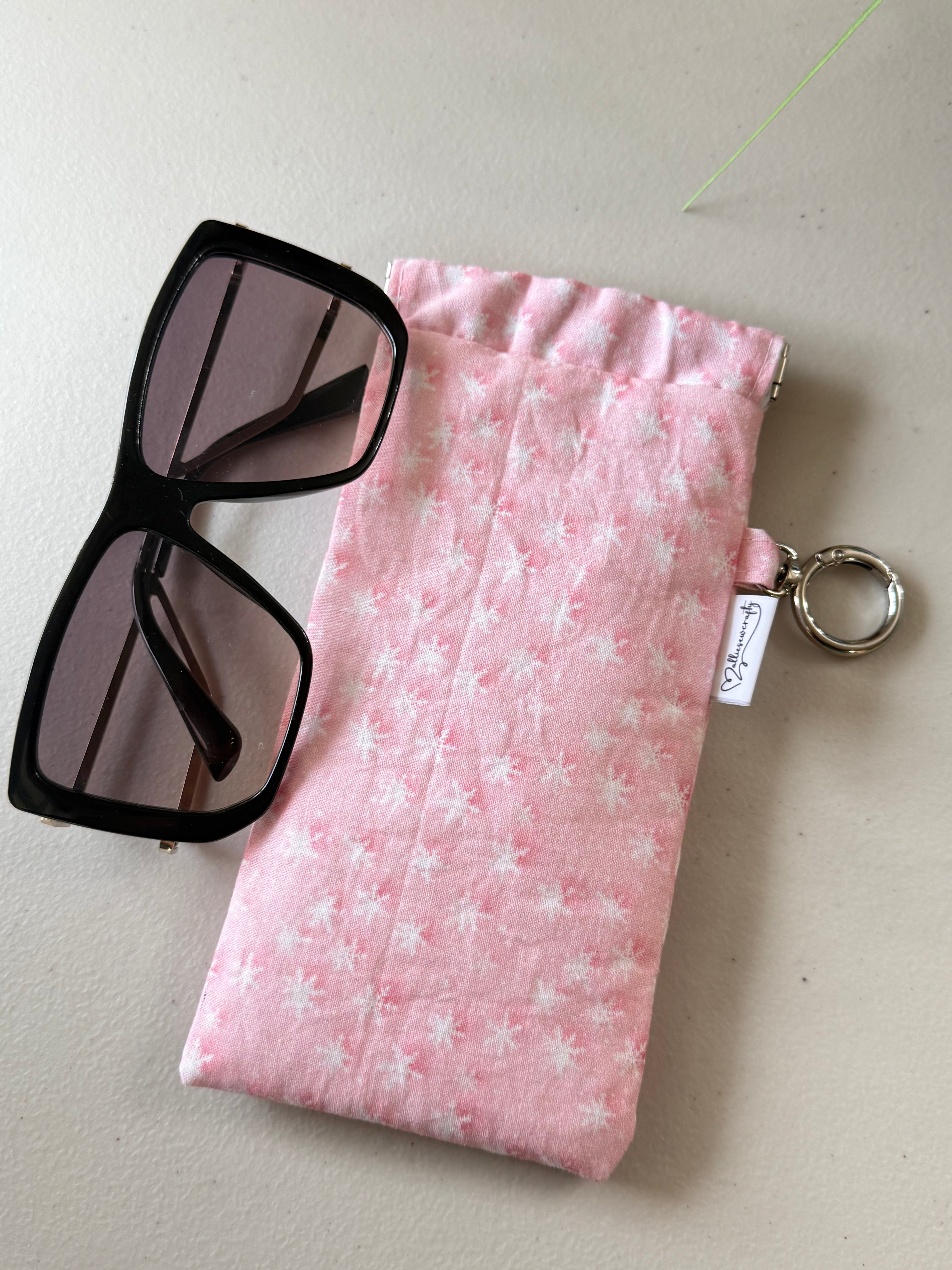 Sunglass Case Flexi Frame - Pink Snow