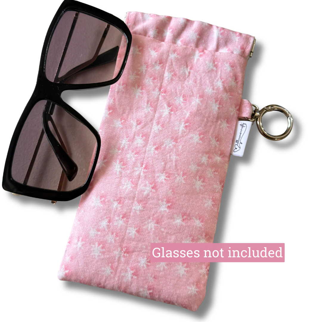 Sunglass Case Flexi Frame - Pink Snow