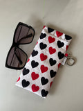 Sunglass Case Flexi Frame - Queen Hearts