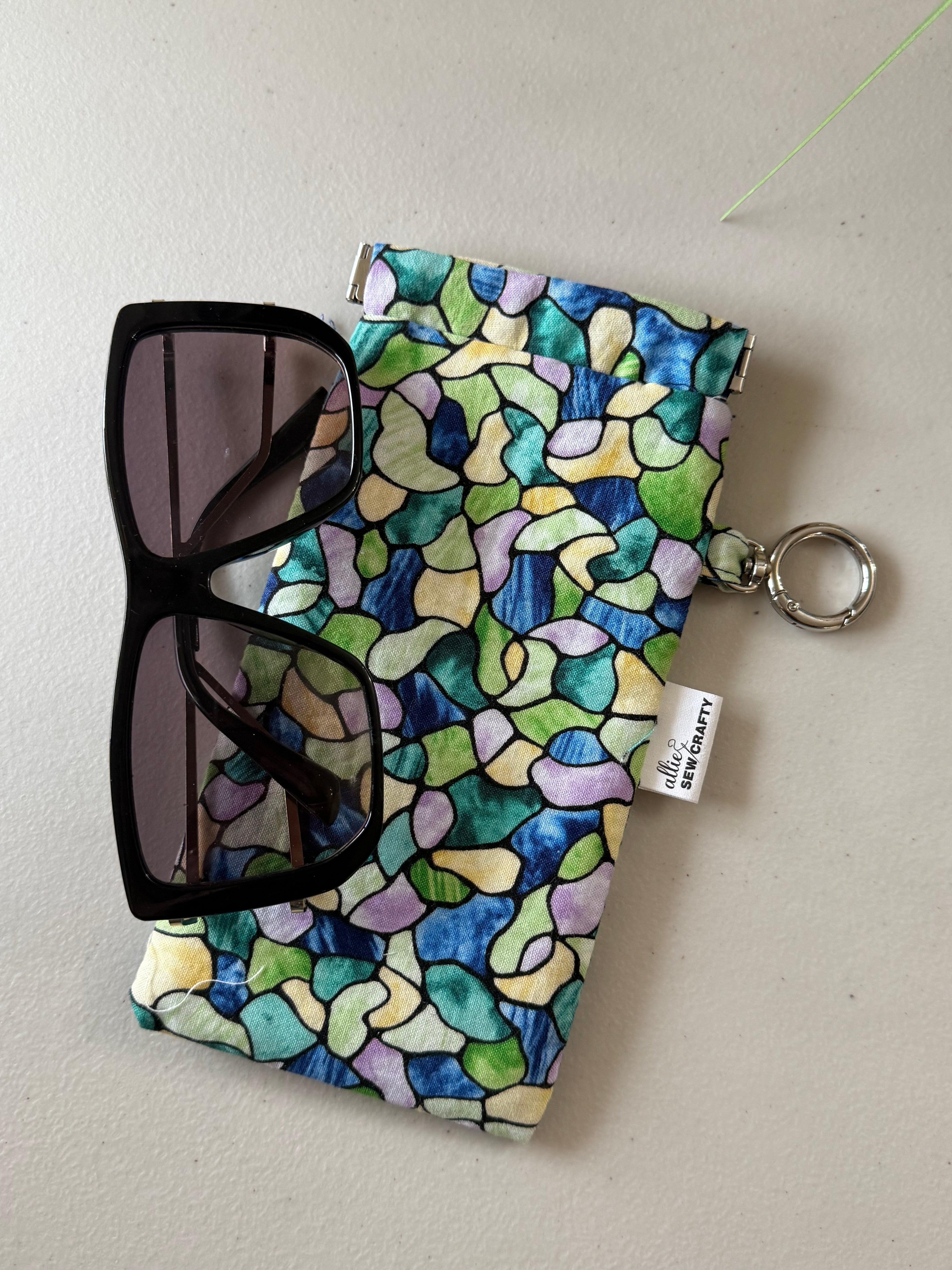 Sunglass Case Flexi Frame - Seaglass