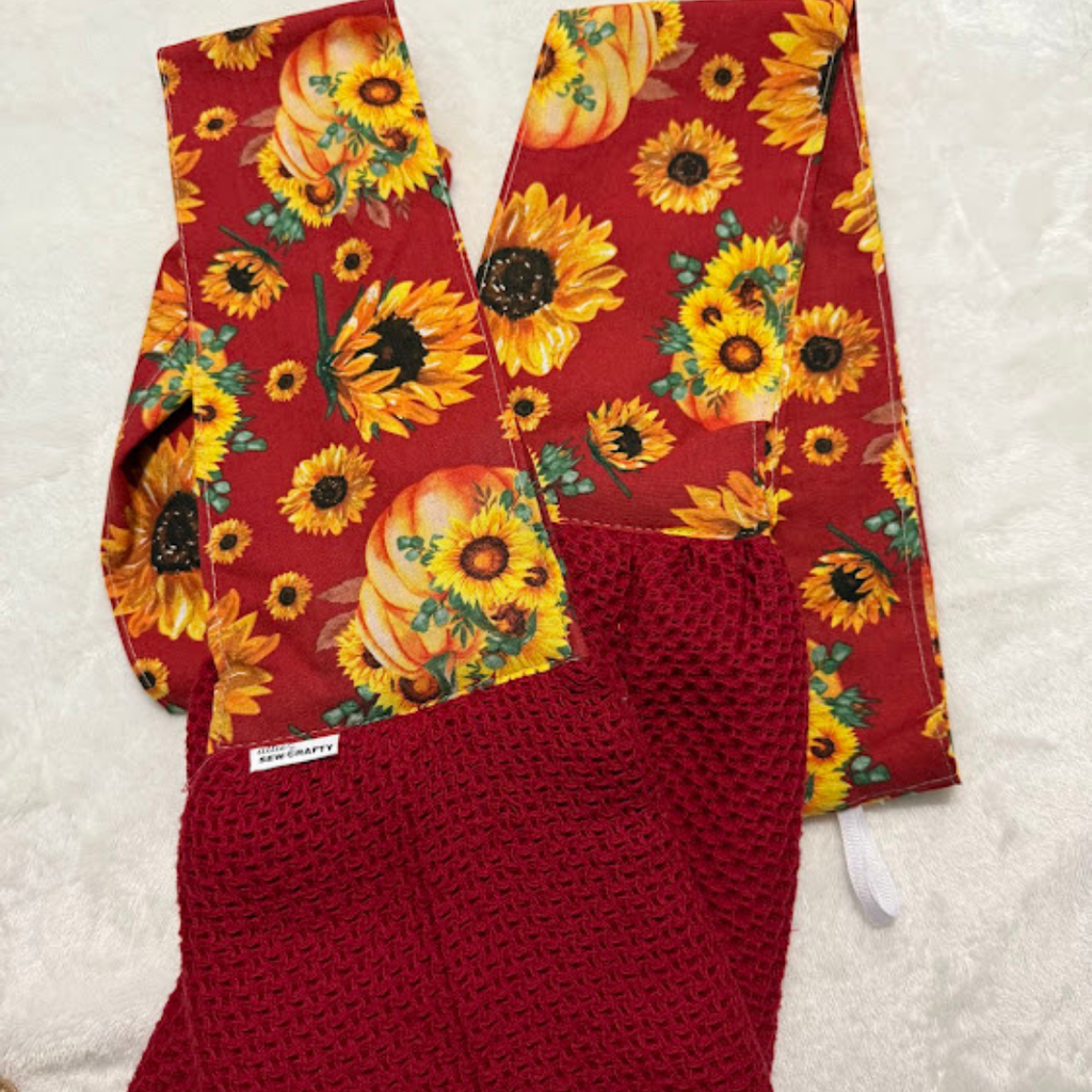 Sunflowers Kitchen Scarf Towel