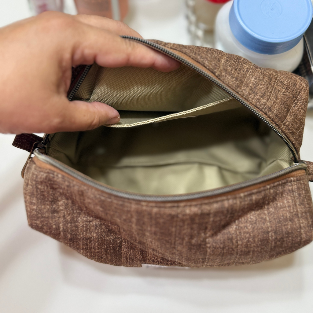 The Carry All Pouch - Solid Heathered Espresso