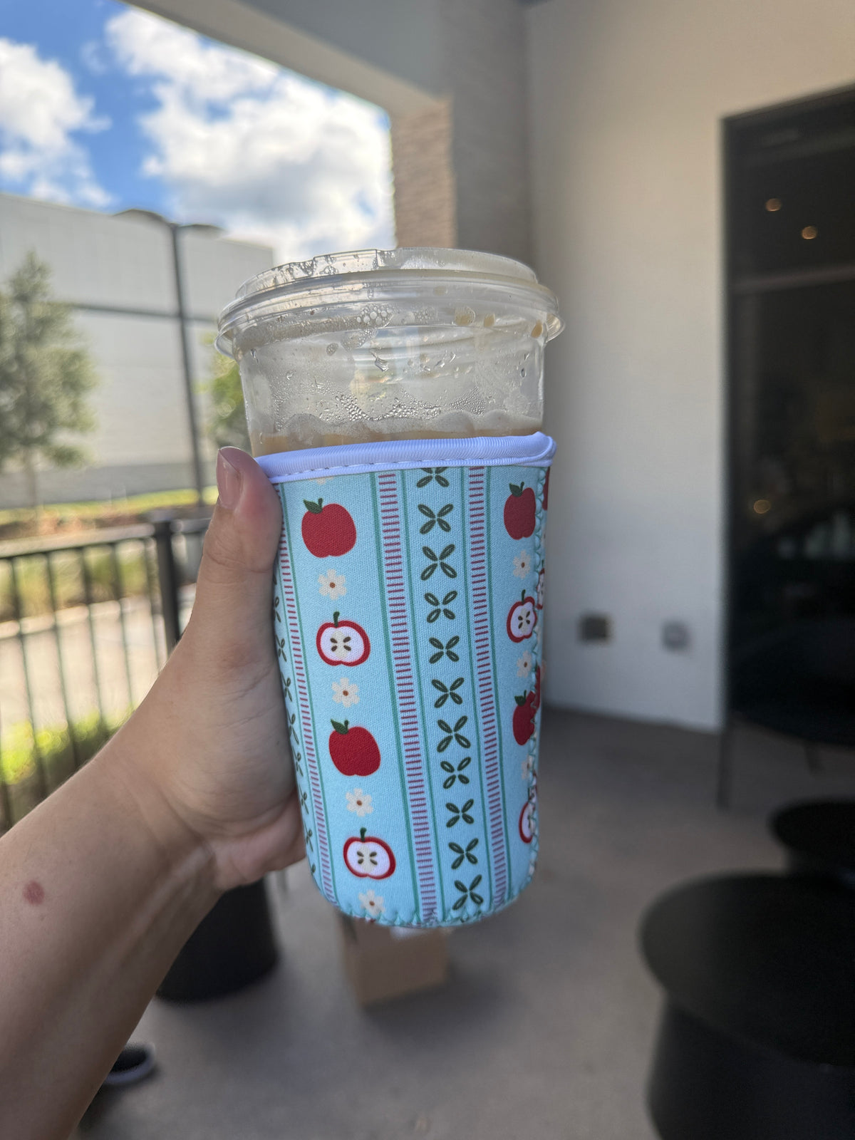 Apple Girl | MD Reusable Coffee Sleeve