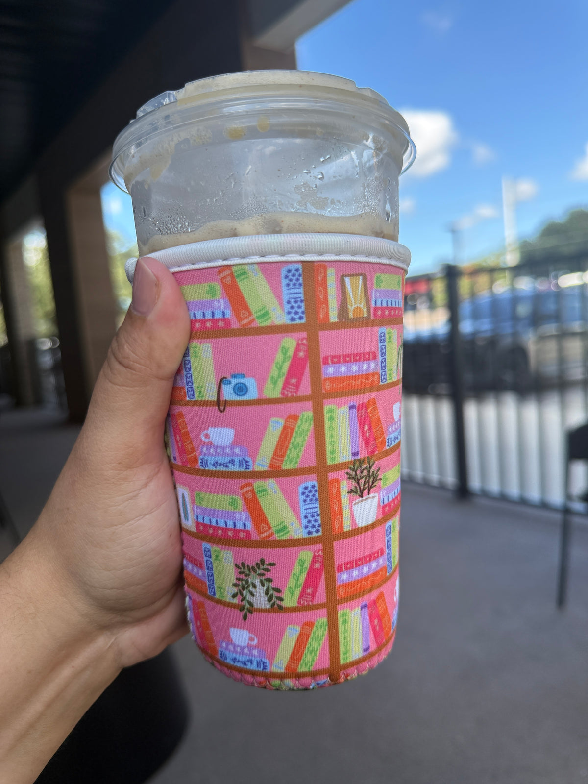 Books Lover | MD Reusable Coffee Sleeve
