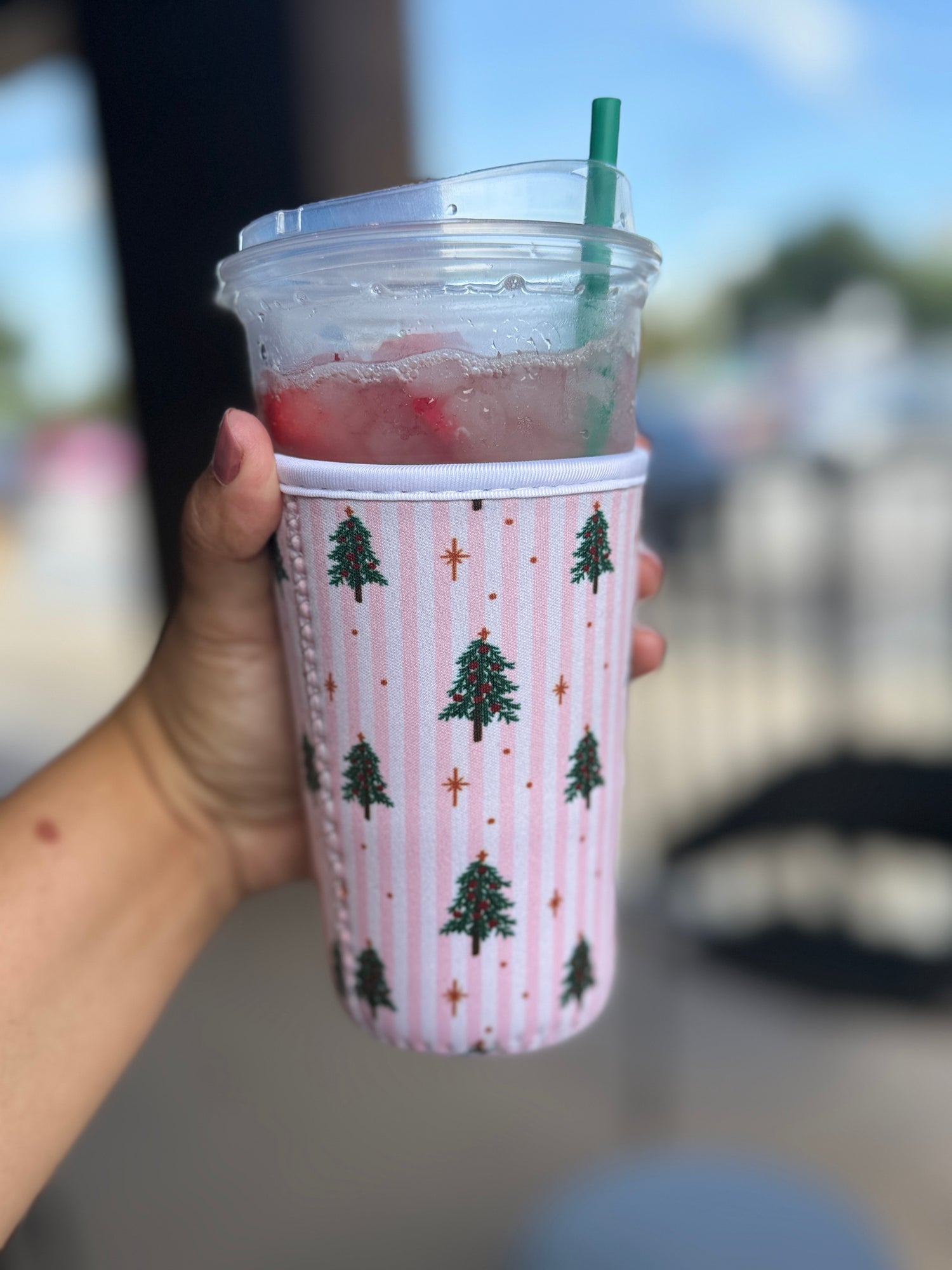 Vintage Christmas Stripes | MD Coffee Sleeve (Copy)