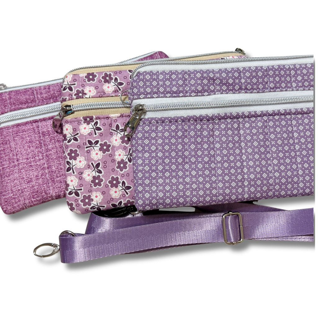 Crossbody Cellphone Wallet - Purple - Lilac Limited Edition