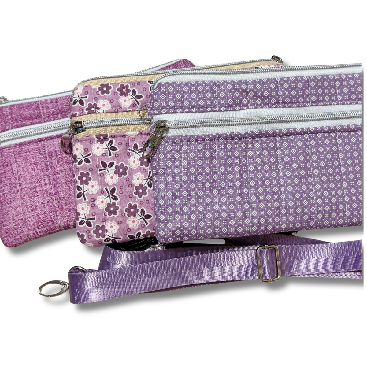 Crossbody Cellphone Wallet - Purple - Lilac Limited Edition