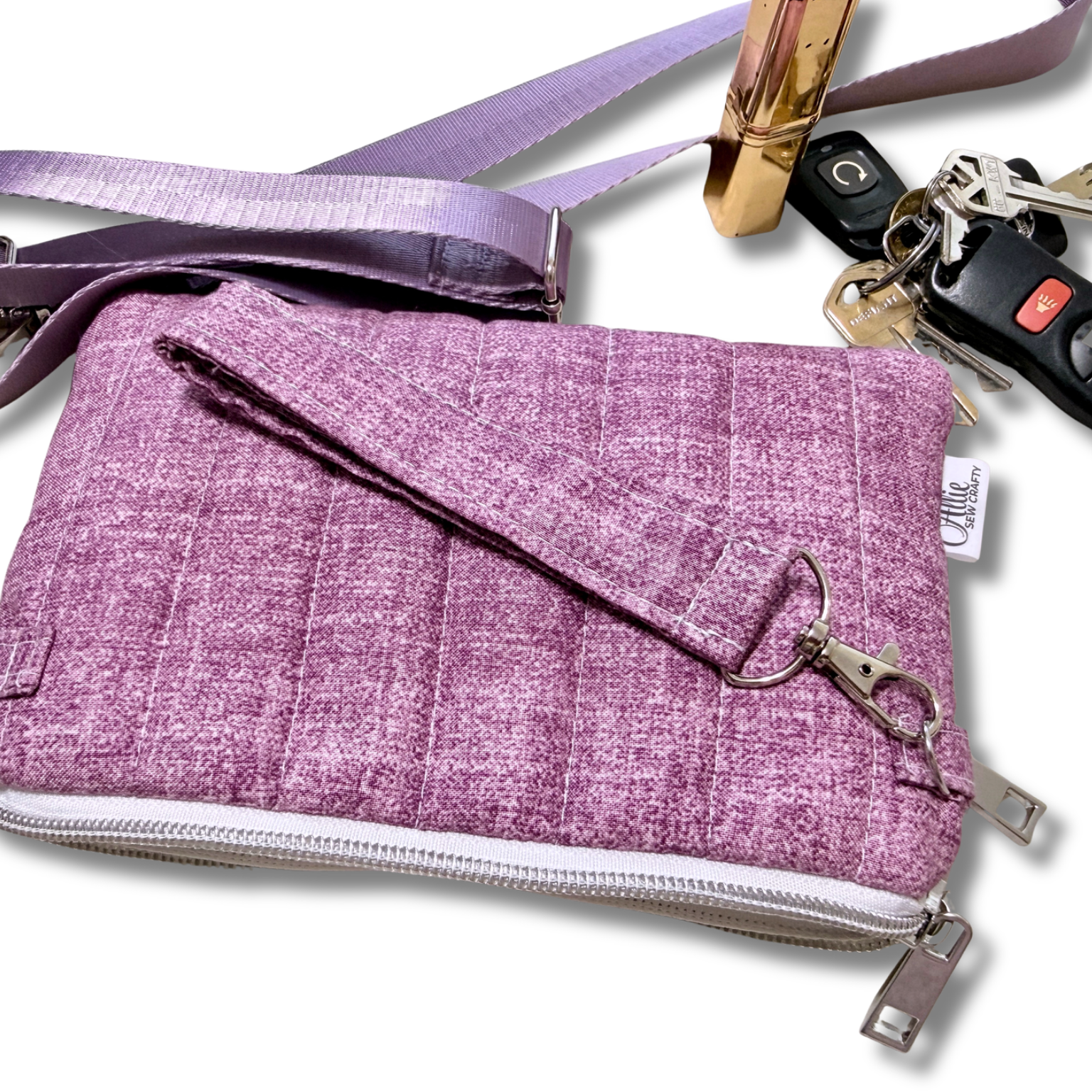 Crossbody Cellphone Wallet - Purple - Lilac Limited Edition