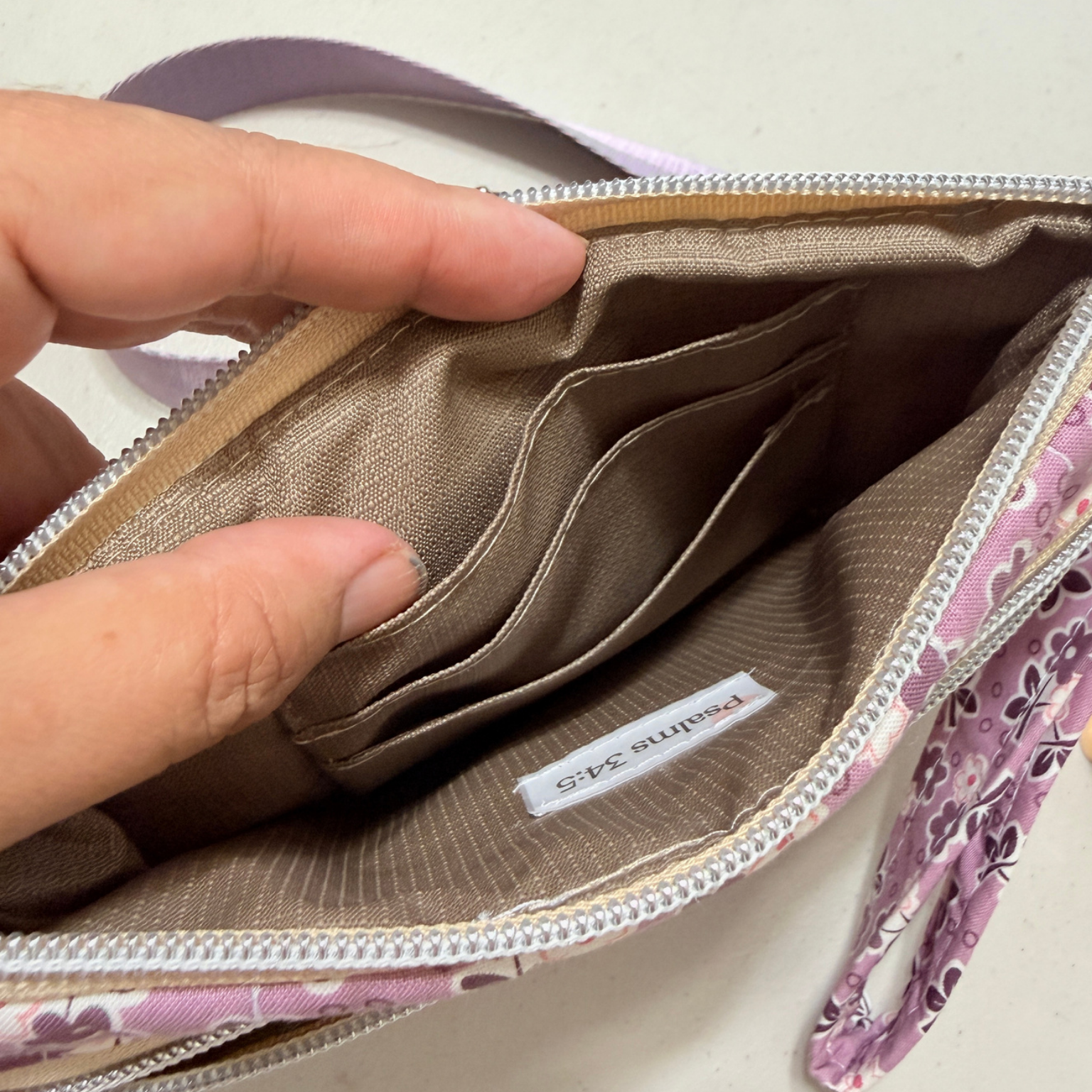 Crossbody Cellphone Wallet - Purple - Lilac Limited Edition