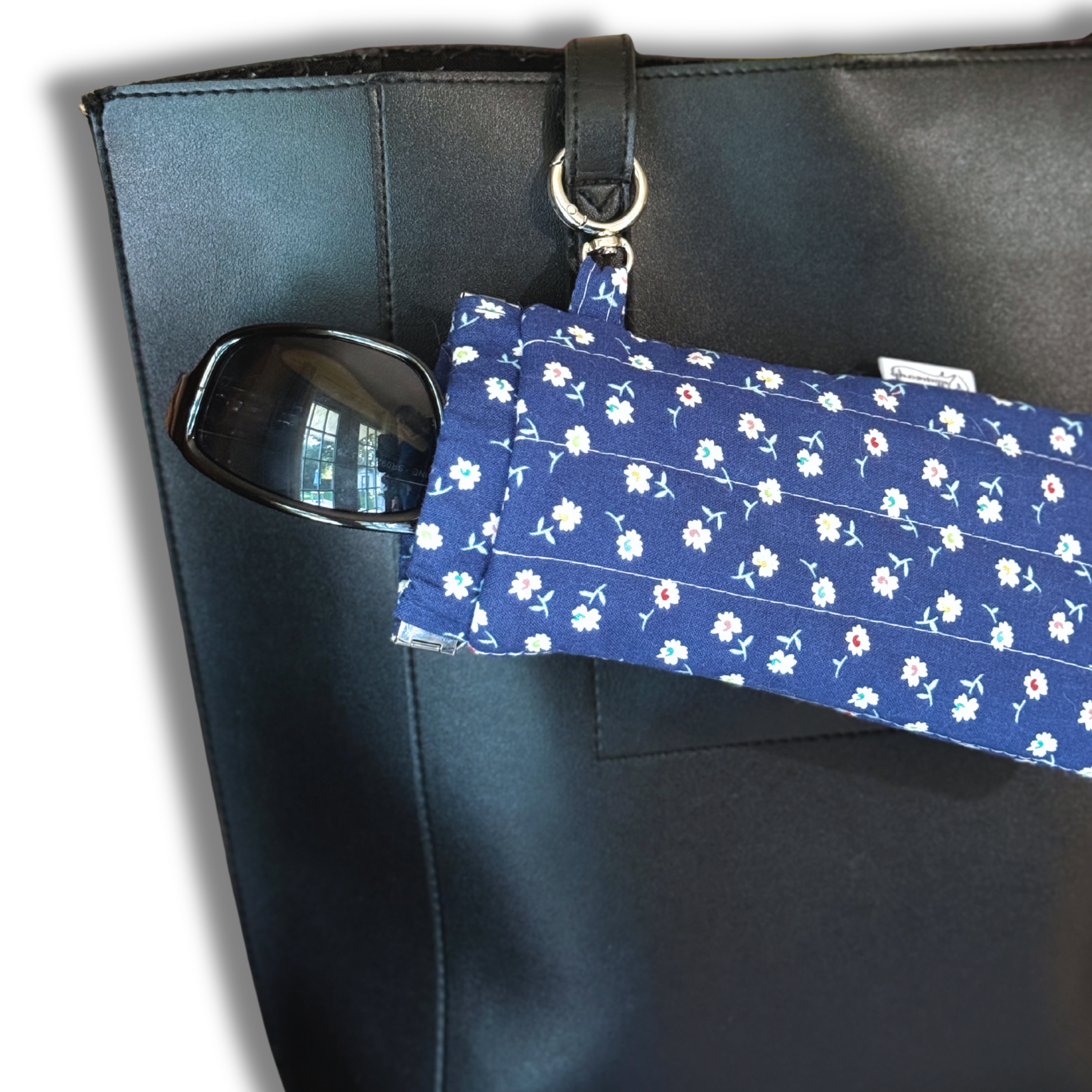 Flexi Frame Sunglass Cases - Blue White Daisies *Limited Edition*