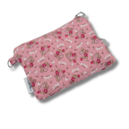 Keychain Wallets - Pink Khaki Bouquet * Limited Edition*