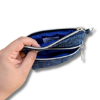Keychain Wallets - Solid Heathered Navy