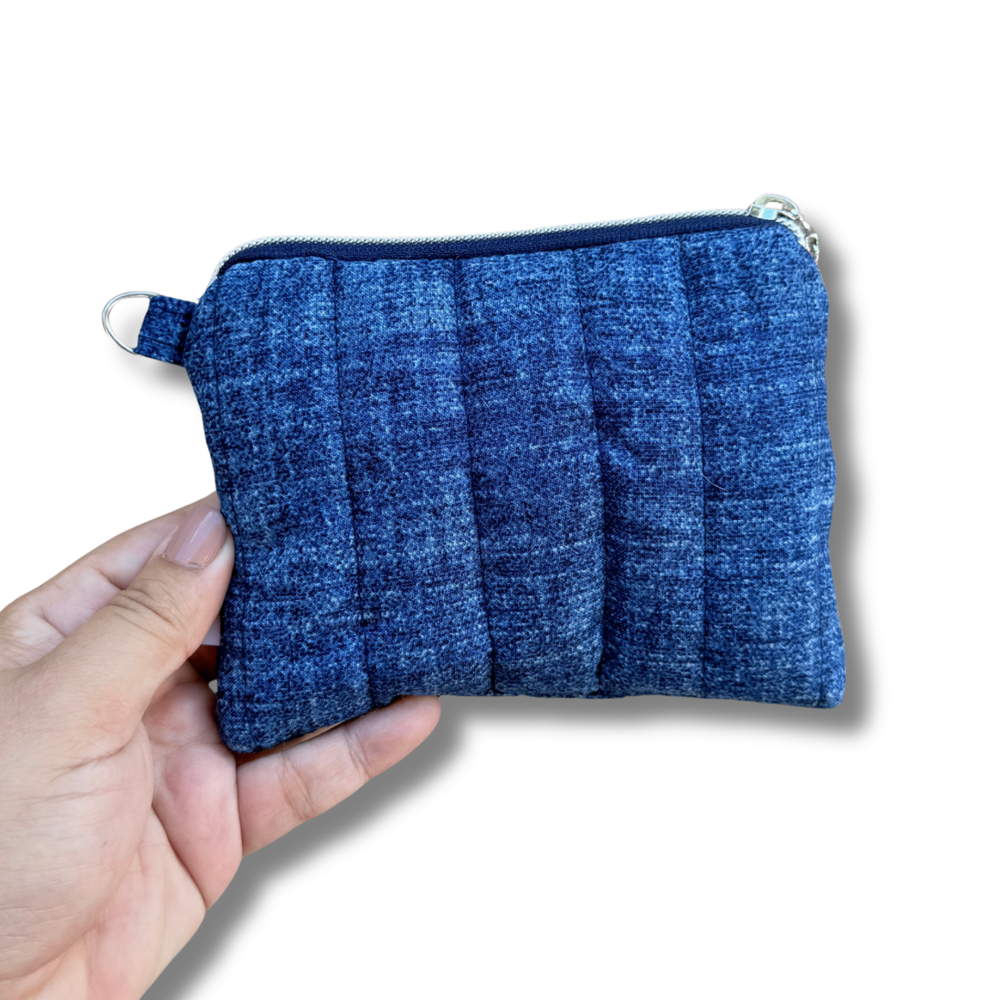 Keychain Wallets - Solid Heathered Navy