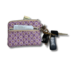 Keychain Wallets - Purple Daisy Bloom Limited Edition